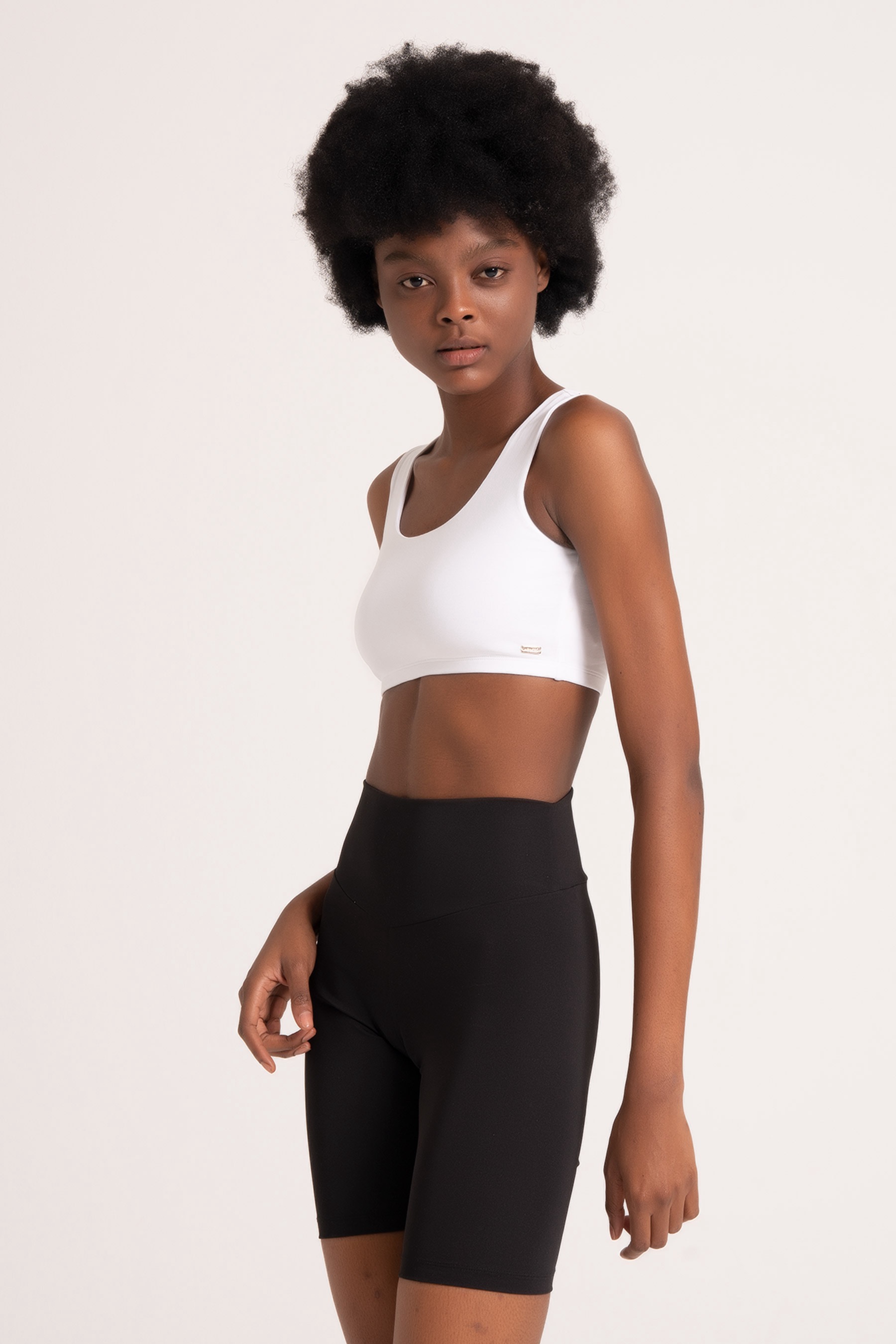 Crop Top Büstiyer %95 Pamuklu Destekli 1043-W